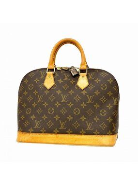 Louis Vuitton Handbag Monogram Alma Brown